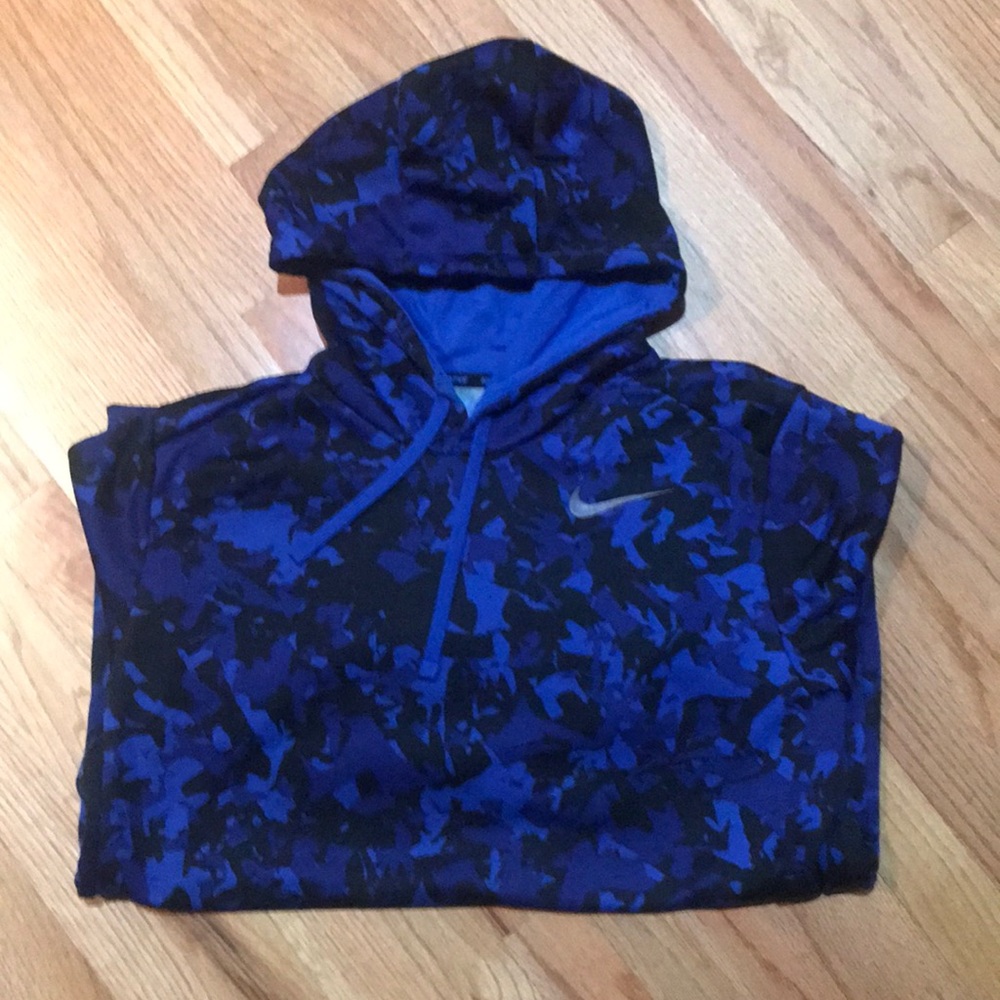 Nike army blue sweatshirt